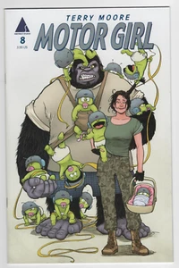 Motor Girl Issue #8 Comic Book. Terry Moore. Abstract Studio 2017 - Picture 1 of 2