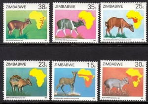 ZIMBABWE 1987 WILD ANIMALS - Picture 1 of 1