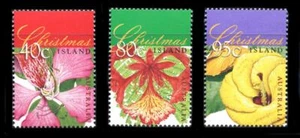 Weihnachtsinsel: 1998 Blumen (413-415) postfrisch - Bild 1 von 1