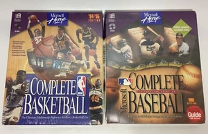 NEU Vintage 90er Microsoft Home komplett Basketball und kompletter Baseball VERSIEGELT - Bild 1 von 10