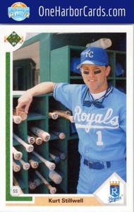 1991 Upper Deck Kansas City Royals Baseball Card #587 Kurt Stillwell