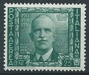 1938 REGNO POSTA AEREA IMPERO 25 CENT MNH ** - ED948 - Imagen 1 de 1