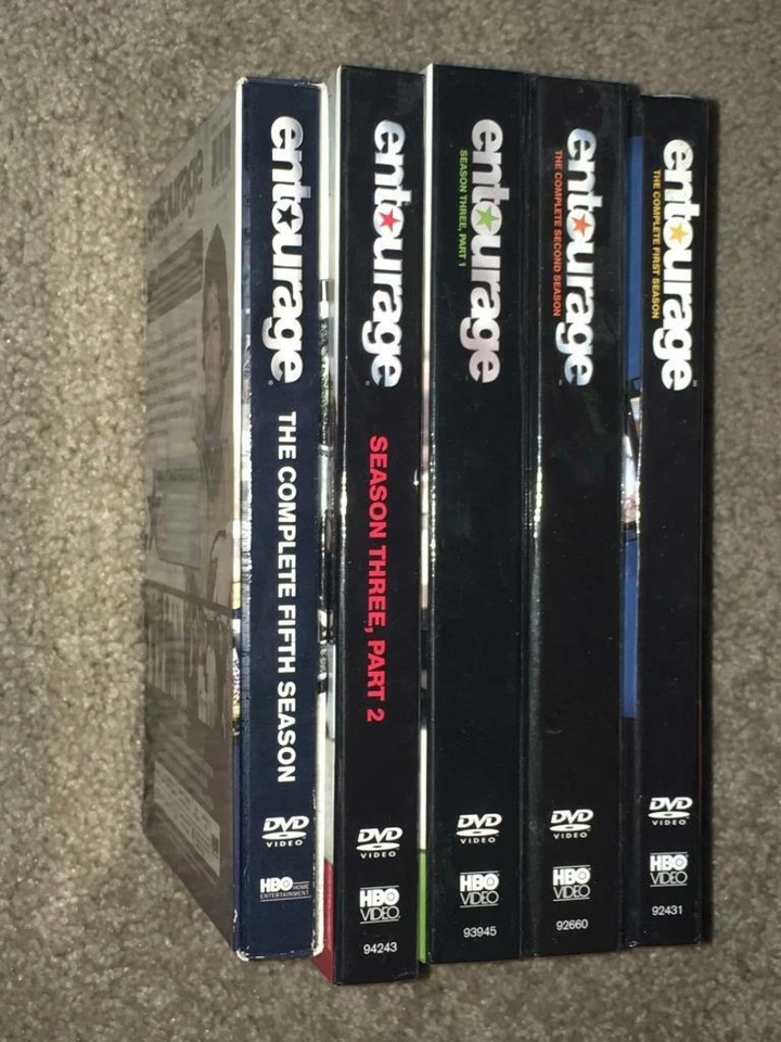 Entourage: The Complete 1 2 3 5 Seasons 1-3 & 5 In Box 13 DVD Discs - Image 1 of 1