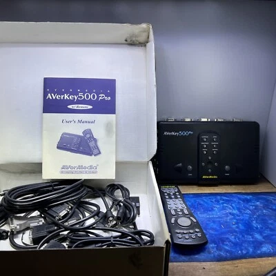 AVerMedia AVerKey 500 Pro With Remote, Computer to Video Converter - Image 1 of 4