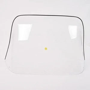 SNO Stuff Windshield - Standard - 15in Clear Motorcycle ATV/UTV Street Bike - Picture 1 of 5