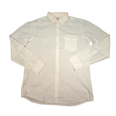 Hugo Boss Shirt Mens XLARGE White Long Sleeve Button Up ORANGE LABEL Size XL - Image 1 of 4