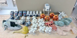 VINTAGE STAR WARS - HUGE LOT BUNDLE OF MINI RIGS, JABBA & VEHICLES - SEE BELOW - Picture 1 of 23