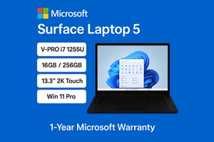 Microsoft Surface Laptop 5 V-PRO i7 1255U 16GB 256GB 13.3" 2K Touch Win 11 Pro - Picture 1 of 6