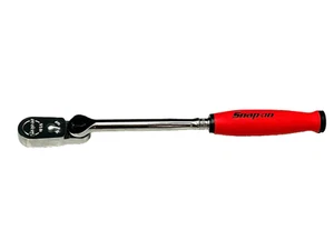 Snap On Tools NEW FHC72MP Red 3/8" Drive Compact Multi-Position Ratchet USA - Picture 1 of 10