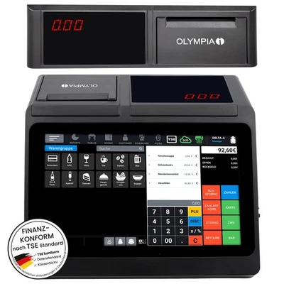 Registrierkasse Gastronomie und Handel Olympia T110 Touch - Bild 1 von 4