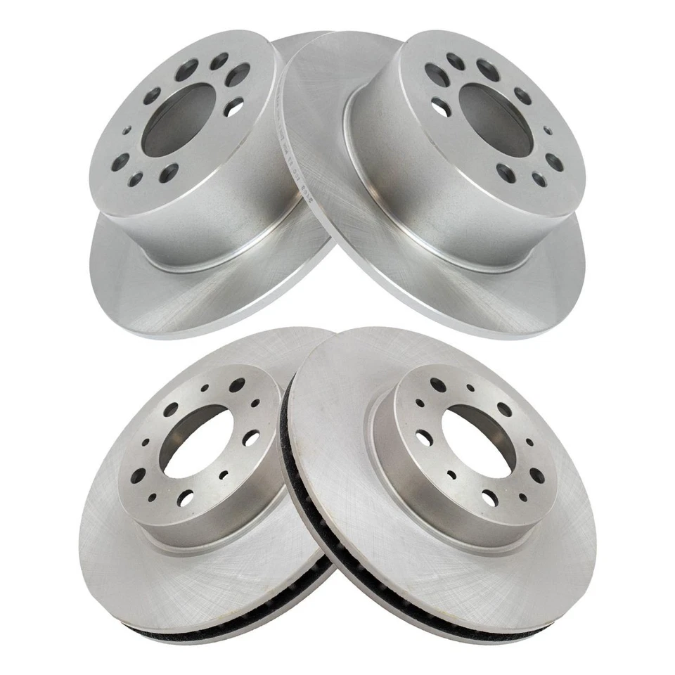 Front & Rear Brake Rotors Set Fits 91-92 740 91-95 940 92-94 960 - Image 1 of 4