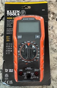 Klein Tools 600 Voltios Digital Multímetro, Rango Manual, MM325 - Imagen 1 de 2