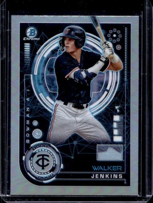 2024 Bowman Walker Jenkins A.I. #BAI-10 Twins - Image 1 of 2