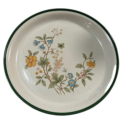 Fashion Royale Platter Spring Bouquet 12" Plate Round Genuine Stoneware VTG - Image 1 of 4