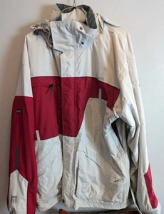 Unisex XL 686 Smarty Ski/Snowboard Kapuze Performance Schneejacke rot-weiß  - Bild 1 von 7