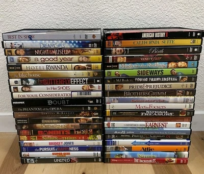 Lot of 40 Assorted Movies DVD Drama Action Comedy Thriller Wholesale Bulk DVDs - Image 1 of 4