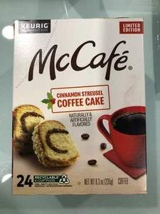 MCCAFE CANELA STREUSEL CAFÉ PASTEL CAFÉ TAZAS 24CT - Imagen 1 de 2