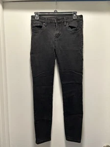 STS Blue Women's Emma Ride  Skinny Ankle Black  Jeans 27 “ Stretch In Seam 26 In - Picture 1 of 9