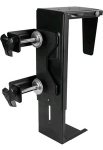 VIVO Steel Adjustable Clamp-on Desk Leg PC Mount, Computer Case CPU Holder - Bild 1 von 9