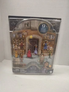 Disney Wish The Teens Confezione 9 Mini Personaggi Posabili Personaggi 2,5" - Foto 1 di 14