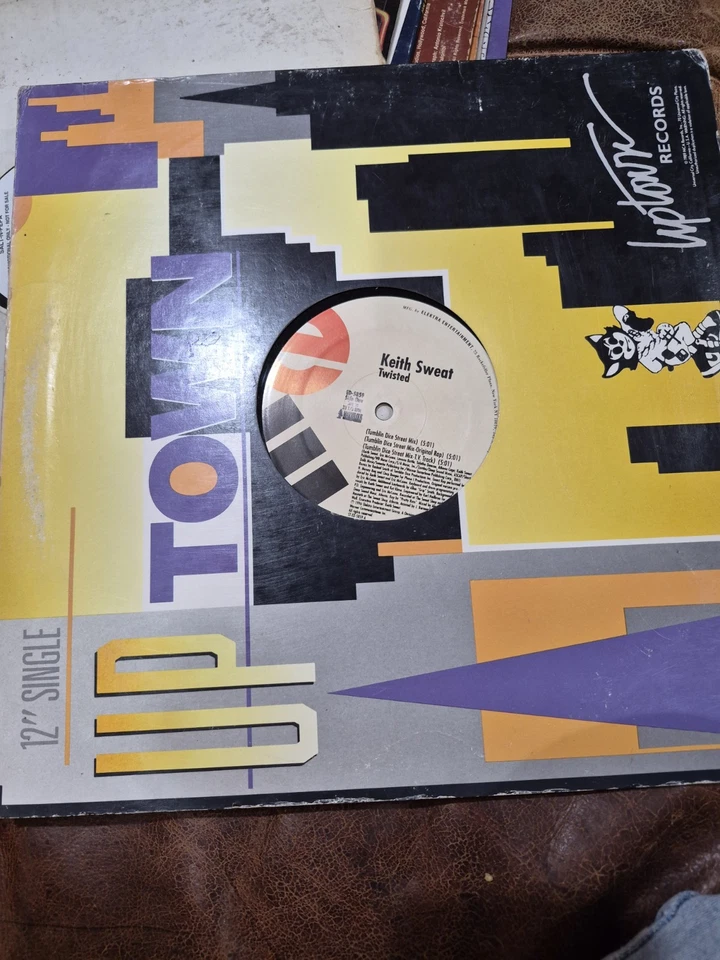 RARE Keith Sweat RADIO PROMO LP "Twisted" - Image 1 of 1