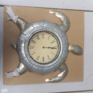 Tyler the turtle Galvanized wall clock - Picture 1 of 5