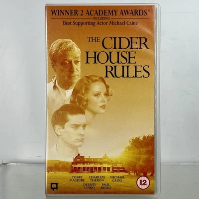 New THE CIDER HOUSE RULES VHS TAPE Video Cassette 1999 Michael Caine Sealed - Image 1 of 4
