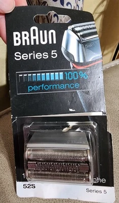 Braun 52S Serie 5 Cabezal de Afeitadora Eléctrica Repuesto Cassette - ¡NUEVO! Solo caja abierta Foto 1 de 4