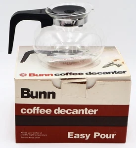 BUNN Decanter Caffè Caraffa in Vetro Facile da Versare NUOVO - Foto 1 di 6