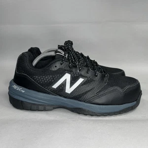 New Balance 589 v1 Shoes Men's 10 Black Composite Toe Industrial Safety Sneakers - Picture 1 of 13