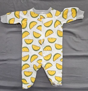 One Piece Full Body baby Sleep 'N Play Footies size Newborn 100% cotton - Picture 1 of 3