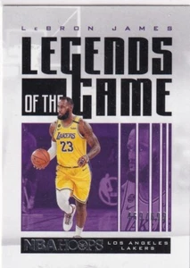 2020-21 Panini NBA Hoops No. 1 LeBron James Legends of the Game 469/699 - Bild 1 von 2