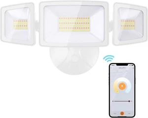 Brand New, Unopened Smart LED Flood Light 5500LM 2700K-6500K Alexa App Control - Picture 1 of 8