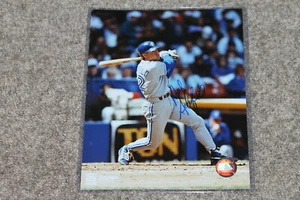 DICK SCHOFIELD AUTOGRAPHED BLUE JAYS 8X10 PHOTO - Picture 1 of 2