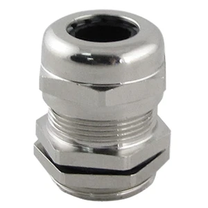 Conector de glándula de cable M20 de acero inoxidable 6,0-12,0 mm con tuerca de seguridad - Imagen 1 de 12