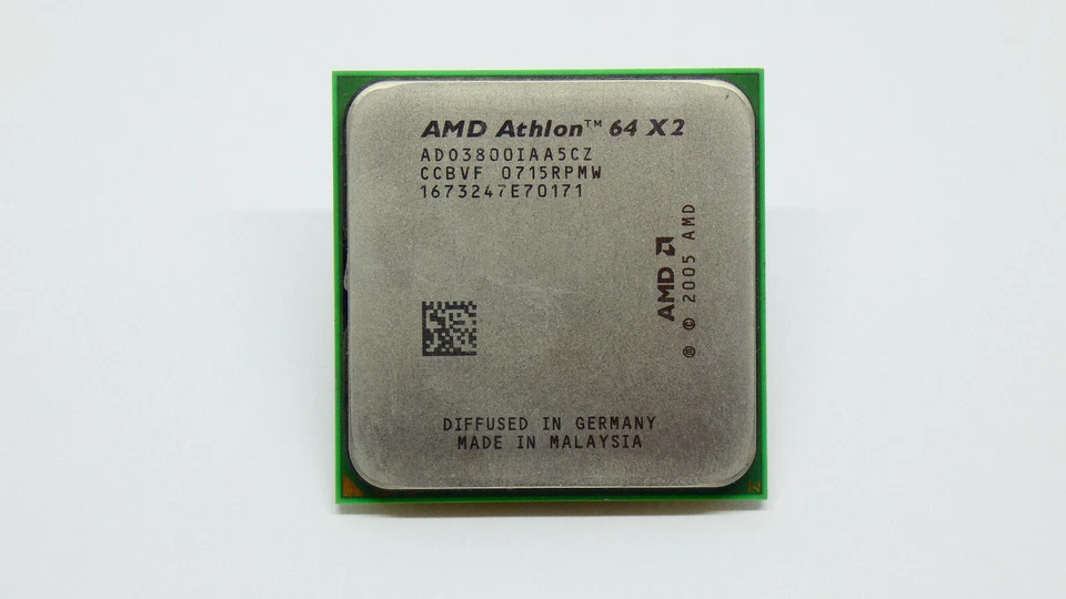 AMD Athlon 64 X2 3800+ - ADO3800IAA5CZ - Socket AM2 - Image 1 of 1