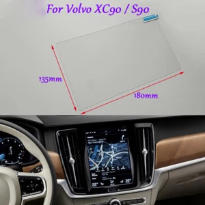 8.4 inch Car GPS Navigation Screen HD Glass Protective Film For Volvo XC90/S90 - Picture 1 of 7