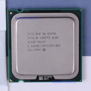 Free shipping Intel Core 2 Quad Q9450 CPU 2.66GHz LGA 775 (SLAWR) Processor - Bild 1 von 1