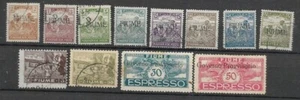 FIUME ITALY  LOT  1918 to 1921  MINT HR  USED  FVF - Picture 1 of 1