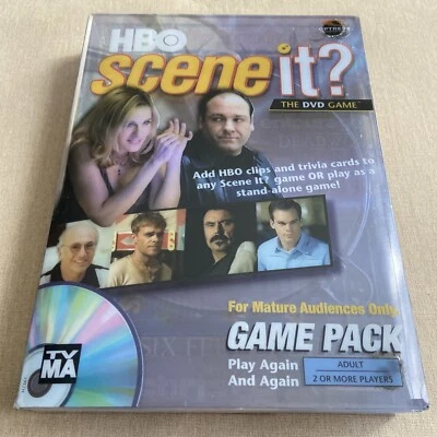Scene It HBO Edition (Super Game Pack) (DVD / HD Video Game 2005) NEW TV Trivia - Image 1 of 4