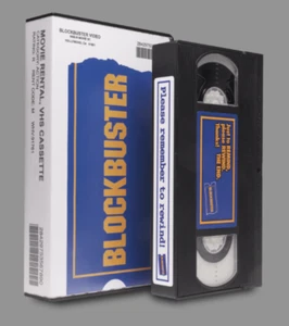 Blockbuster VHS Mini Switch Spielhülle - Bild 1 von 5