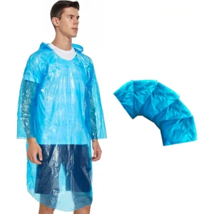 Regenponcho Kinder Wasserdicht, Hooded Regencape,Kinder Regenmantel,Kinder Regen - Bild 1 von 6