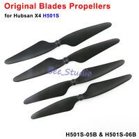 4PCS Black Propellers Blades for Hubsan X4 H502E H502S RC Quadcopter Spare Parts