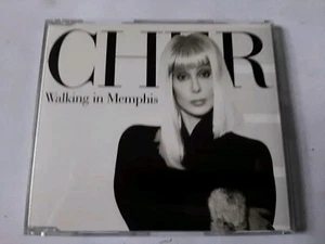  Cher Walking In Memphis CD SINGLE WEA 1995 MARC COHN POP 90S  - Picture 1 of 2