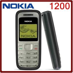 Original NOKIA 1200 GSM 900/1800 mobile phone multi languages High Quality