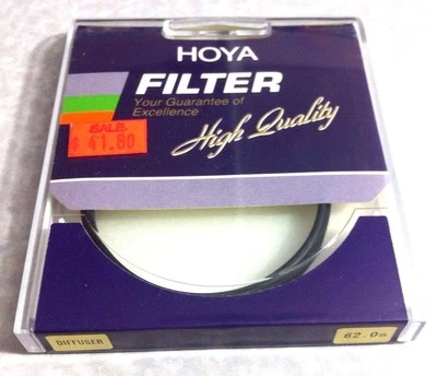 Hoya 62mm Difuser Diffuser Soft Focus Glass Lens Filter Soften 62 mm Japan - Image 1 of 4