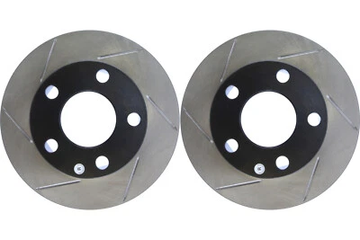 Par de rotores de freno de disco Stoptech trasero para Audi 100 Quattro 1992-1994 (42417) Foto 1 de 4