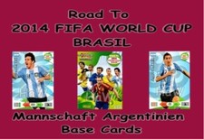 Panini Adrenalyn Road to FIFA WORLD CUP 2014 Brazil - Team Argentina