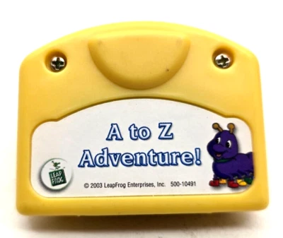 2003 A-Z Adventure Little Touch Leap Frog Yellow Cartridge Only (G41) - Image 1 of 3
