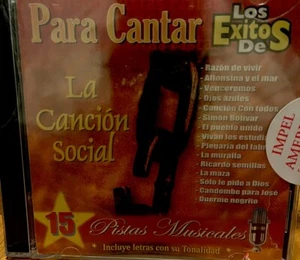Pistas Para Cantar Los Éxitos De La Canción Social Colomusica CD Sealed Columbia - Picture 1 of 3